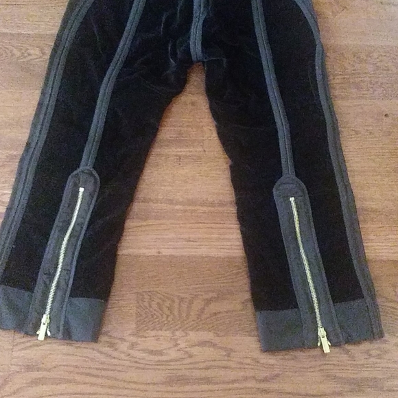 Roberto Cavalli velour & satin short pants - Picture 6 of 11